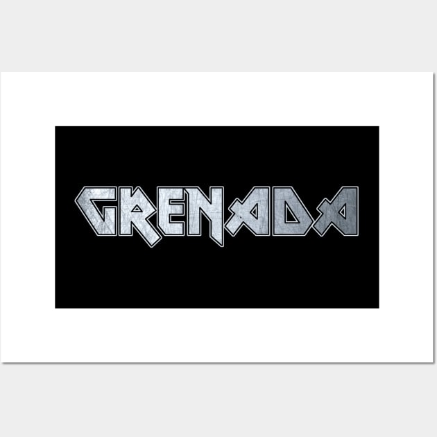 Heavy metal Grenada Wall Art by KubikoBakhar